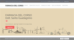 Desktop Screenshot of farmaciaguadagnino.it